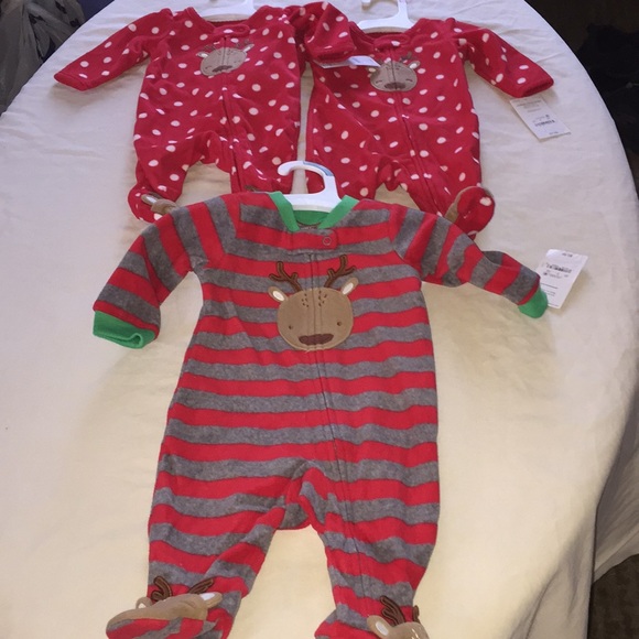 Set 3 piece baby boy size nb new - Picture 3 of 11